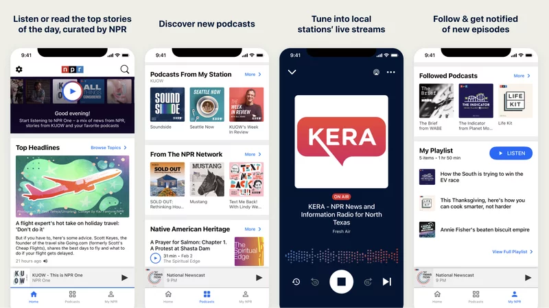 NPRアプリ、ユーザーの使いやすさ向上のためアップデートを発表