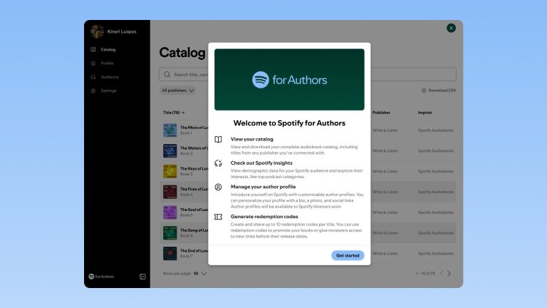 Spotify、オーディオブック向けプラットフォーム「Spotify for Authors」をローンチ