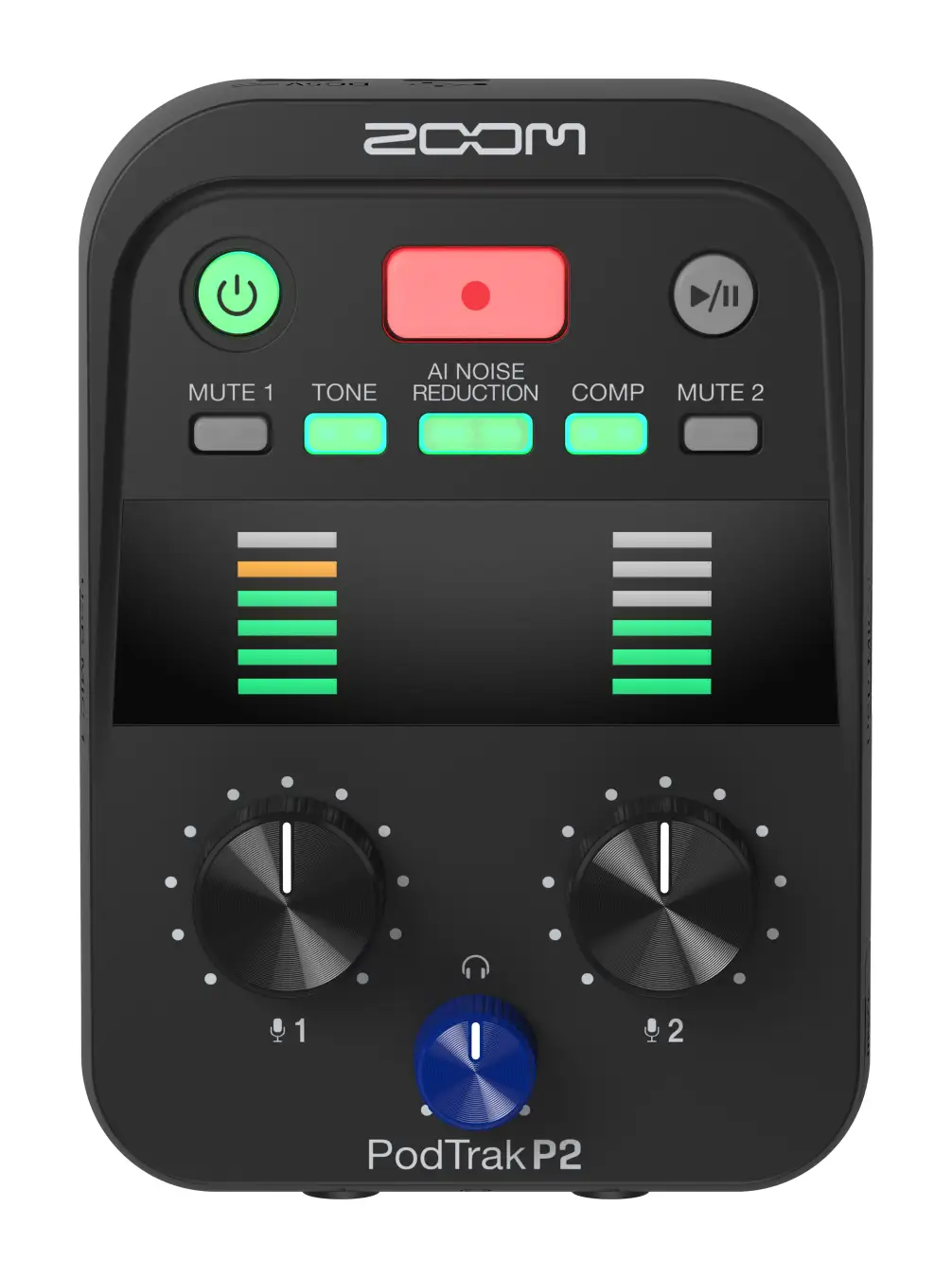 ポッドキャスト収録に革命。ズームのUSBマイク用レコーダー「PodTrak P2」が登場