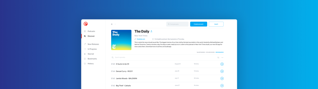 Pocket Casts、Webブラウザでのポッドキャスト再生を無料化へ