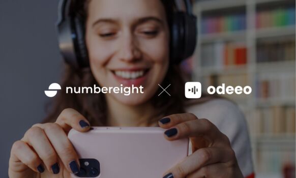 NumberEightとOdeeoが提携。ターゲティングでゲーム内音声広告のエンゲージメントを強化へ