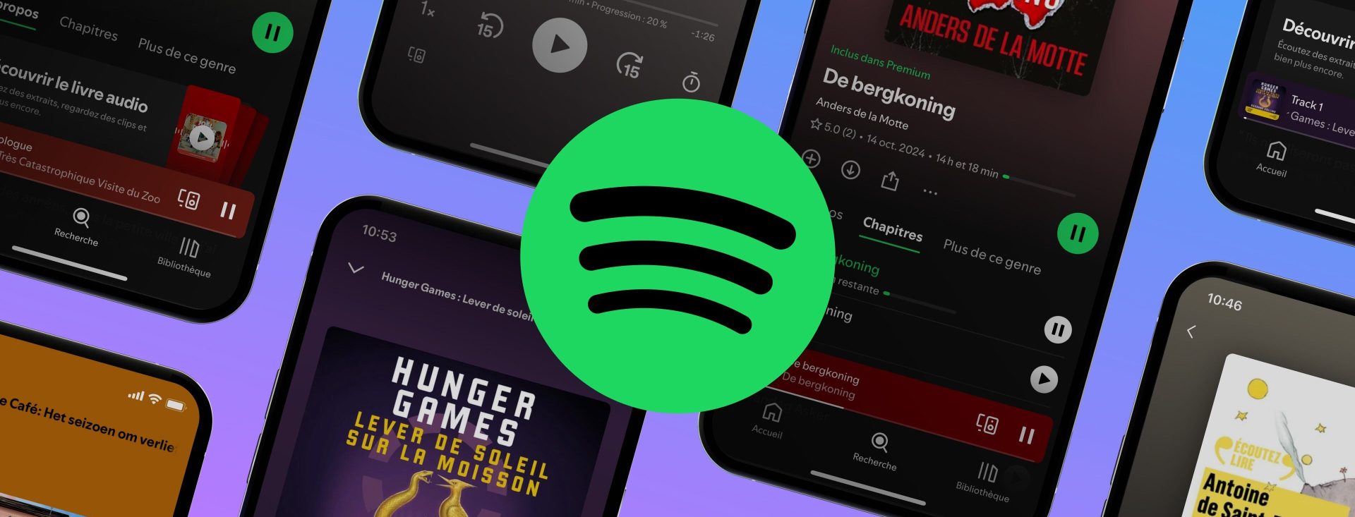 Spotify、英語以外のオーディオブック制作拡大に向け100万ユーロを投資