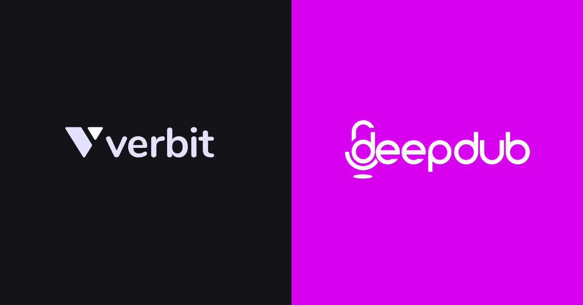 VerbitとDeepdubが提携、eTTS技術で大規模な多言語自動吹替を実現