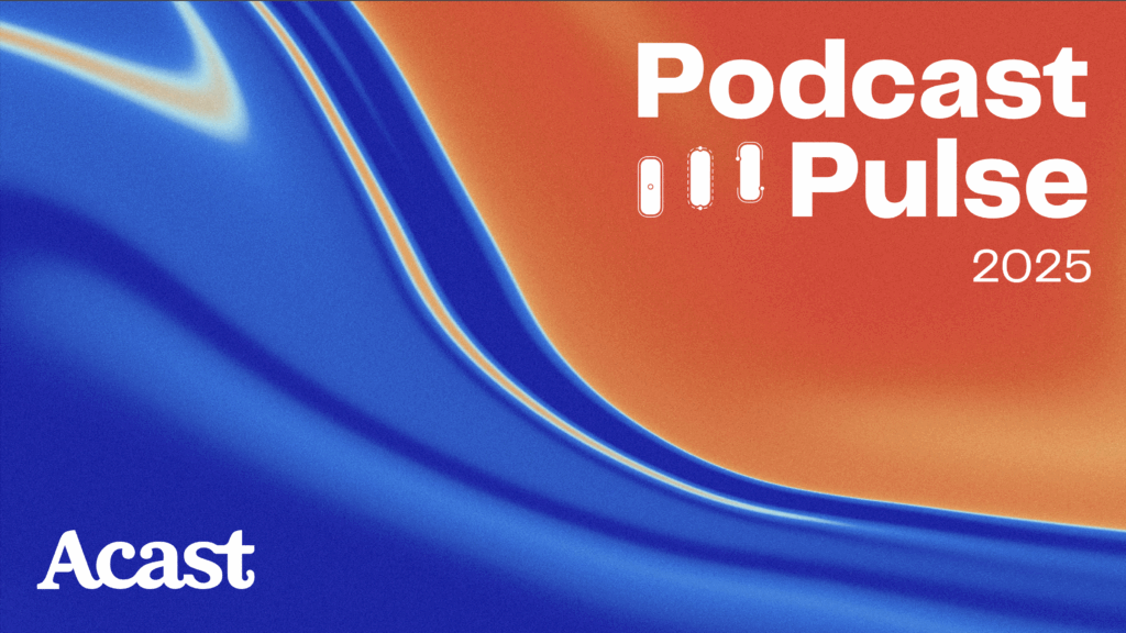 ポッドキャスターへの信頼度はジャーナリストと同水準に。リスナーの購買行動への影響も確認される。Acast調査より