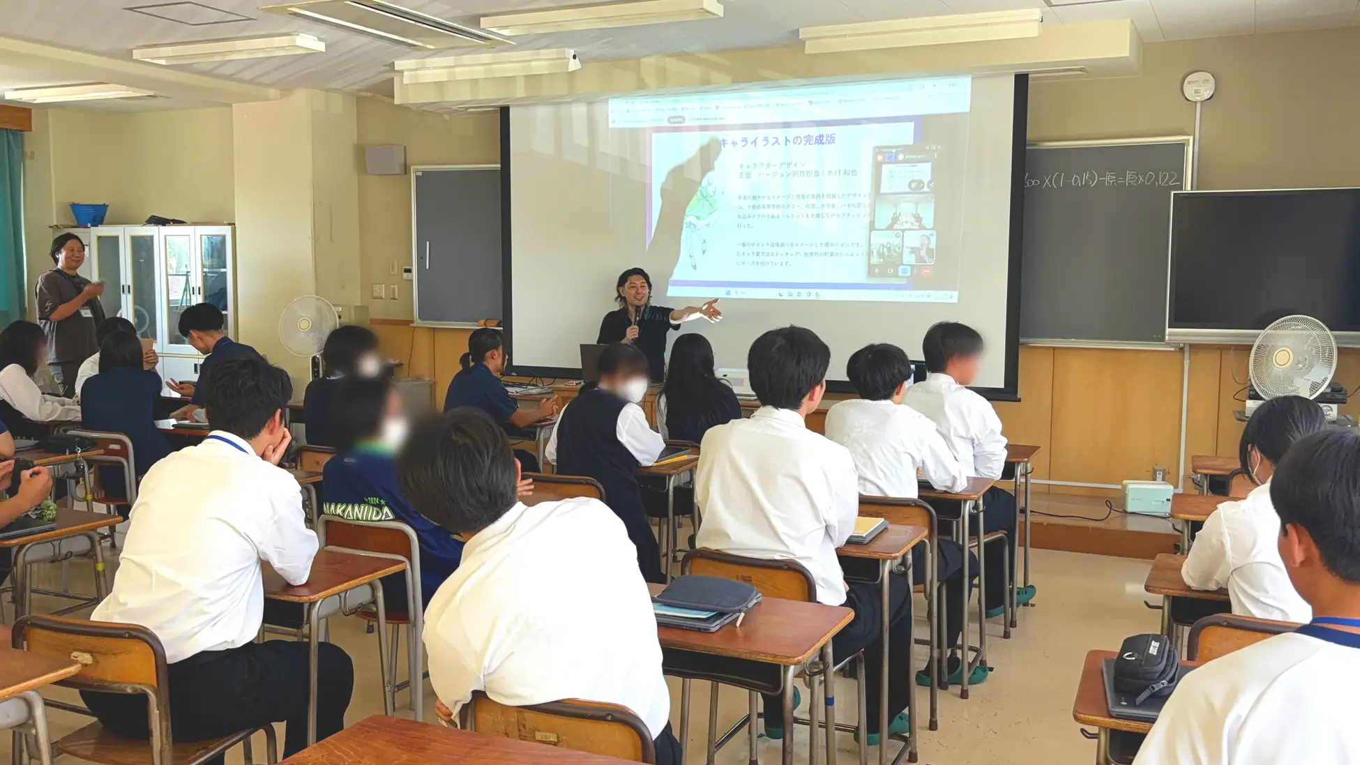 高校生がAI音声の収録や編集を体験、ジーアングルと取り組む「読み上げ音声」の授業