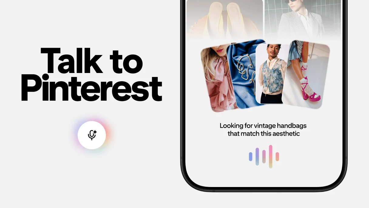 Pinterest、AI搭載のショッピング支援機能を発表。画像・音声・テキストで検索体験が向上