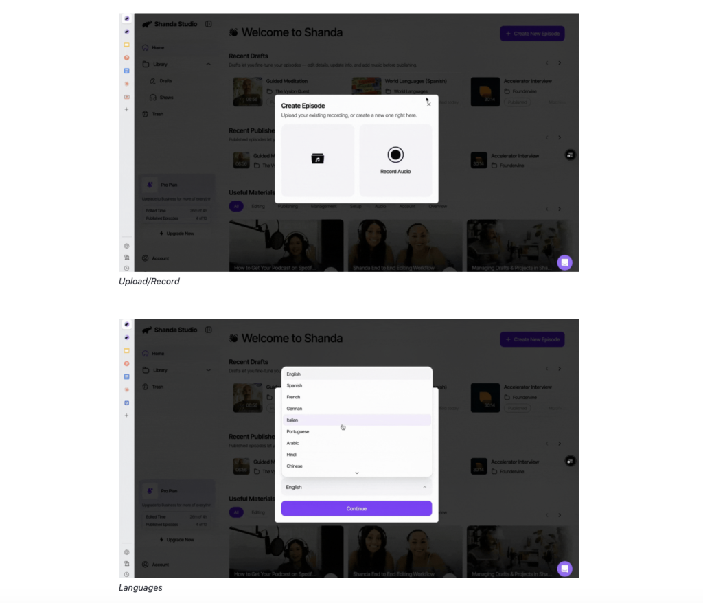 Shandaがポッドキャスト制作プラットフォームの最新バージョン「V3」を公開。制作から配信までを一貫して支援