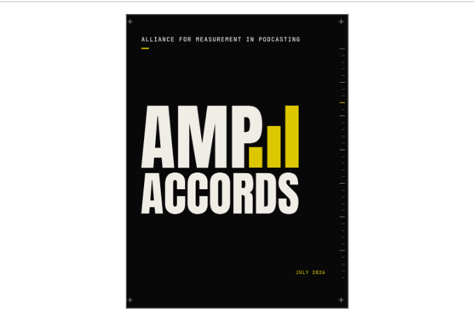 AMP Accords、ポッドキャストの定義を含むクロスプラットフォーム測定標準を公表