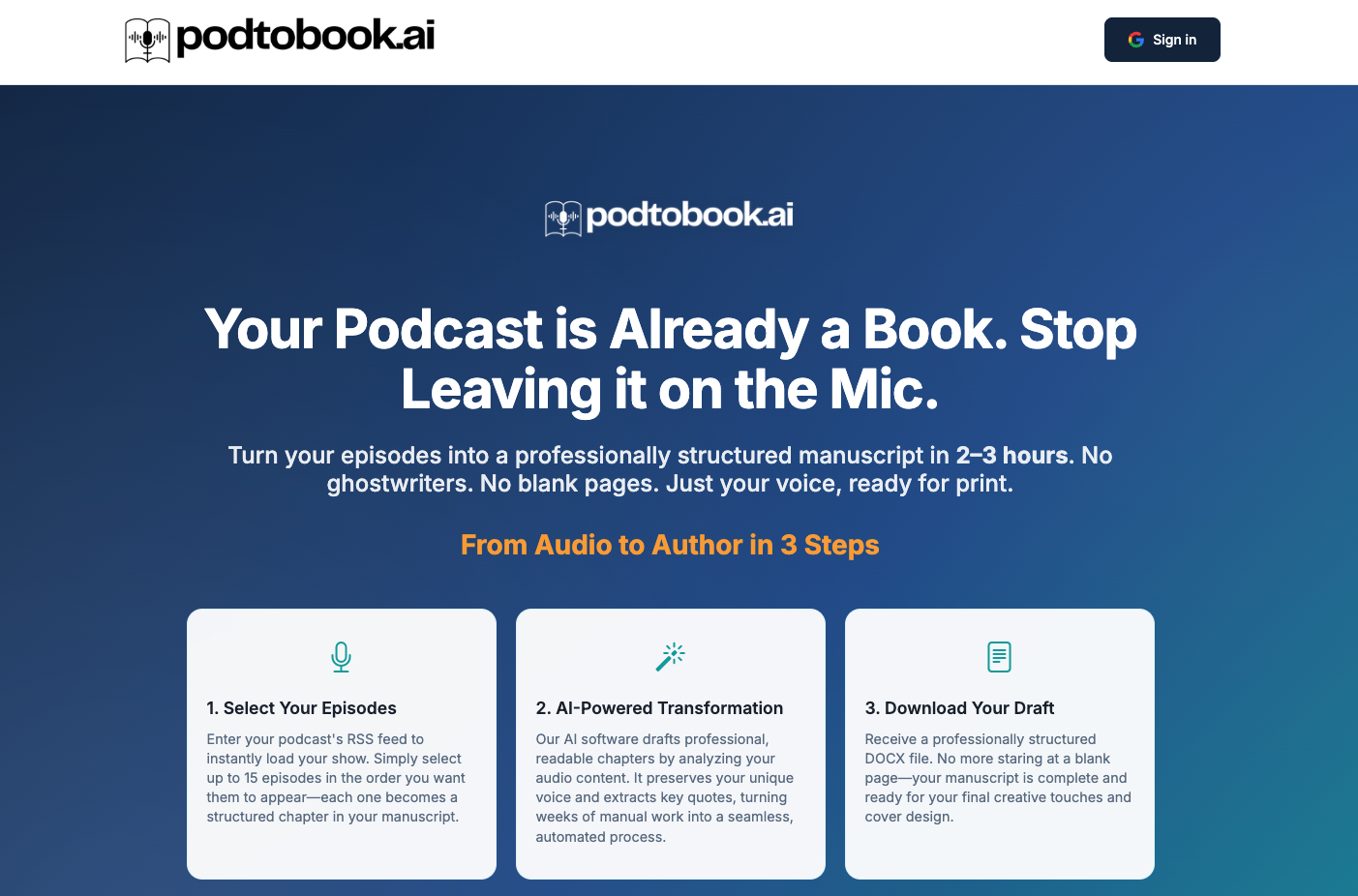 PodToBook.ai、サービス開始1年で100人以上の著者による書籍出版を支援