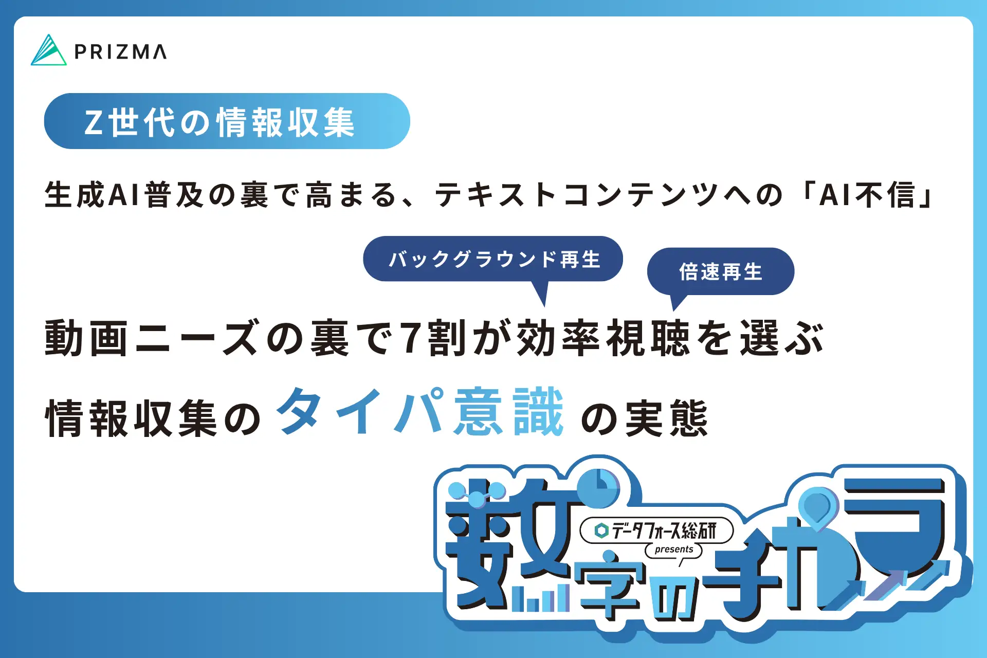 Z世代の就活トレンドは？テキストコンテンツへのAIリライト懸念と音声コンテンツへの印象などを調査